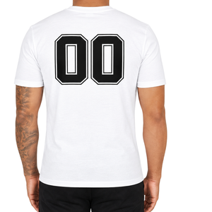 <b>White</b> Fitted <b>T</b> <b>Shirt</b> for Men Short Sleeve Crew Neck Custom Printed Casual Cotton Tee Slim Fit Streetwear Wholesale Everyday - Product Image 2