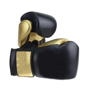 Guantes de Boxeo Profesionales de Cuero de Alta Calidad, Personalizados con Logotipo, Impermeables, para Entrenamiento de MMA, Sparring, OEM, Duraderos - Product Image 1