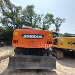 Doosan DH150w-7 Pelle hydraulique d'occasion 2023 Petite pelleteuse robuste et fiable Composants du noyau du moteur d'origine Pompe à moteur Boîte de vitesse - Product Image 2