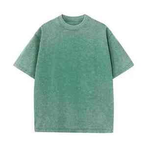 Nouveauté : T-shirt vintage personnalisé pour homme en coton, effet délavé, poids lourd, disponible dans toutes les couleurs - Product Image 4
