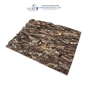 Decoración Rectangular para Acuario de Madera Natural, Hecha en Vietnam - Product Image 4