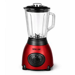 Licuadora de 500 Vatios con Vaso de Vidrio y Base de Acero Inoxidable, Herramienta de Cocina Premium - Product Image 1