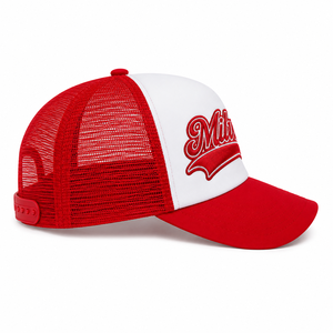 Nueva Gorra Trucker con Bordado Personalizado, Gorra de Béisbol de 5 Paneles con Malla y Visera Curva, Transpirable y de Primera Calidad para Hombre - Product Image 4