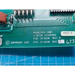 อินเทอร์เฟซมอเตอร์ KLA Tencor X รุ่น 54-0290+55-0592-03 มือสอง สภาพเดิม อะไหล่อุปกรณ์เซมิคอนดักเตอร์รุ่นเก่า - Product Image 1