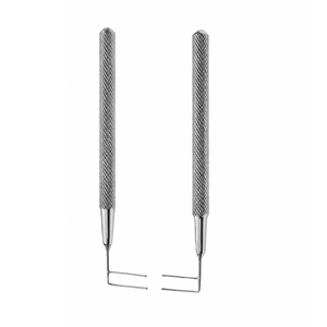 Sonde de trabéculotomie professionnelle, instrument de microchirurgie, outil chirurgical ophtalmique en acier inoxydable de qualité supérieure, CE ISO - Product Image 2