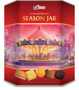 Boîte de 600g de biscuits de qualité supérieure, sélection de spécialités de Malaisie, articles en gros B2B, biscuits sucrés au chocolat et au café - Product Image 2