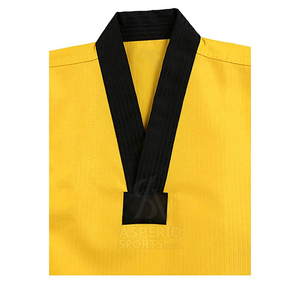 Nouveauté, vente directe d'usine, uniforme de taekwondo WTF personnalisé, durable, en polyester, unisexe, vente en gros - Product Image 4