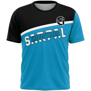 เสื้อยืดคอกลมทรงวินเทจสำหรับผู้ชาย ผ้าฝ้าย 100% กันยับ ปรับแต่งโลโก้ได้ เสื้อผ้ากีฬา เสื้อยืดซับลิเมชั่นสำหรับผู้ชาย - Product Image 1