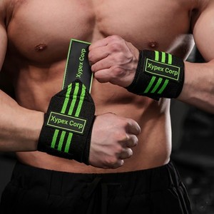 Bandes de soutien pour poignets personnalisées, respirantes, douces, légères, pliables, unisexes, pour la musculation, l'entraînement en salle de sport, la musculation - Product Image 4