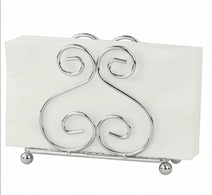 Porta Servilletas de Acero Inoxidable con Acabado Pulido Espejo, Perfecto para Uso en Mesa de Comedor y Cocina, Elegante y Organizador - Product Image 4