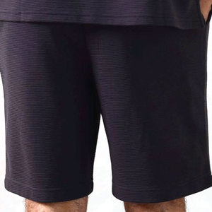 Service OEM, vente en gros, shorts pour hommes, taille haute, élastique, logo personnalisé imprimé, respirant, séchage rapide, coton, streetwear - Product Image 2