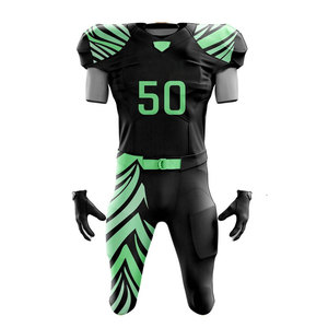 Maillot de football américain 24-25 Styles Hommes Entraînement Vente en gros Impression par sublimation Design Uniforme de football américain - Product Image 3