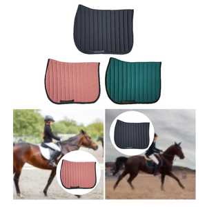 Premium Quality Equestrian Supplies Custom Saddle Pads Set High End Ear <b>Bonnet</b> Bandages for Horse Riding Saddle Blanket Set - Product Image 1