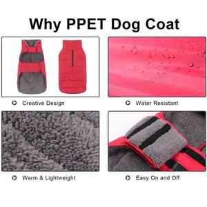 Colección de Invierno: Abrigo y Chaqueta para Perros Pequeños, Medianos y Grandes, Cálido por Dentro con Lana, Algodón y Poliéster, Chaquetas para Cachorros - Product Image 6