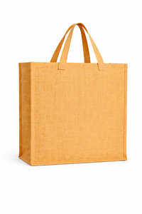 Large Jute Tote <b>Bag</b> With <b>Tree</b> Print Top Handle Hand Length Handle Eco-Friendly Reusable Shopping Grocery <b>Bag</b> - Product Image 3