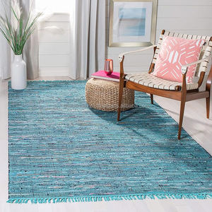 Handmade Eco-Friendly Recycled White Rectangle Carpet Designer <b>Prayer</b> Area Rug for Home Use White Floor <b>Mats</b> - Product Image 6