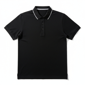 Polo homme 100 % coton, personnalisable avec logo imprimé ou brodé, uni, vierge, pour le golf, vente en gros - Product Image 1