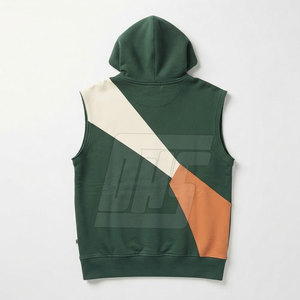 Athletic <b>Men</b> <b>Sleeveless</b> Hoodies Hooded <b>Pullover</b> For Fitness Training Workout Running Outdoor Casual Lightweight Apparel - Product Image 2