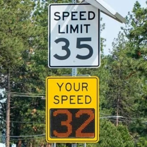 Solar Powered <b>Driver</b> Awareness Radar <b>Sign</b> for Smart Road Safety Systems - Product Image 2