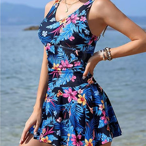 Maillot de bain une pièce grande taille pour femme, nouvelle collection 2026, tissu respirant, style robe de plage, vente chaude - Product Image 3