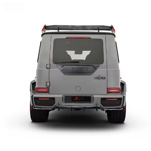 Diffuseur arrière pour <span class=keywords><strong>Mercedes</strong></span>-<span class=keywords><strong>Benz</strong></span> Classe G W463a G500 G63 W464 B700 B800 B900 – Amélioration vers le style B – Pièce de carrosserie – Pare-chocs arrière édition Rocket 19-22 - Product Image 6
