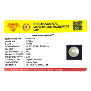Perle en vrac de 8,5 carats, pierre précieuse exquise pour bijoux fins - Product Image 3