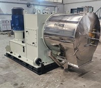 Centrifugeuse horizontale à poussée latérale de qualité supérieure, en acier inoxydable 2205, 25 CV, 220 V, capacité de 100 à 1000 kg/h pour la séparation des engrais