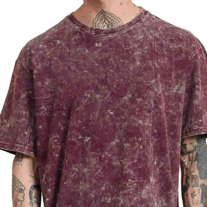 Camiseta de Hombre de Alta Calidad con Lavado Ácido, Transpirable, con Color Personalizado a Precio de Mayoreo - Product Image 5