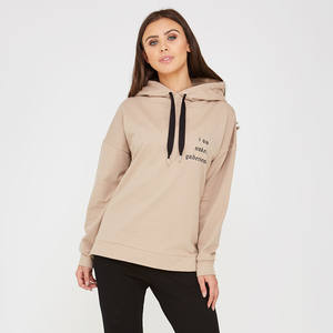 เสื้อฮู้ดดี้ผู้หญิงแบบครอป ดีไซน์โดดเด่น น้ำหนัก 240 กรัม คุณภาพดีที่สุด ขายส่ง ราคาถูก ระบายอากาศได้ดี กำลังเป็นที่นิยม - Product Image 3