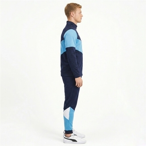 Conjunto de Entrenamiento de Fútbol para Hombre de Alto Rendimiento, Transpirable, 100% Poliéster, Chaqueta con Cierre Completo y Pantalones Deportivos Ajustados para Invierno - Product Image 4