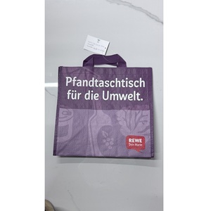 กระเป๋าช้อปปิ้งผ้าทอสีสันตามสั่งเคลือบ PP Bopp ขนาดกลาง ผลิตในเวียดนาม รับผลิตแบบ OEM/ODM กระเป๋าไลฟ์สไตล์ใหม่ - Product Image 3
