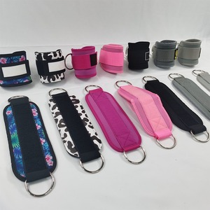 Pesas ajustables para muñecas con anillos metálicos para hacer ejercicio, equipo de fitness cómodo de nailon en varios colores - Product Image 6
