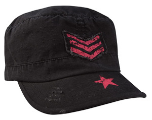 <b>Vintage</b> Custom Solid Fatigue Cotton <b>Cap</b> With Custom Embroidered Logo Premium High Quality <b>Caps</b> Wholesale OEM ODM Manufacturer - Product Image 1