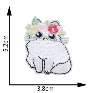 Factory Wholesale Custom Embroidery Patches Iron On Duck <b>Animal</b> Badge 3D Embroidered Fabric Patch for Kids Hats Bags Jackets DIY - Product Image 2