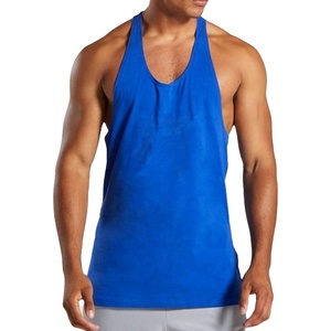 Personalized Logo Wholesale High Quality Gym Muscle Tank Tops Men Soft <b>Stretch</b> Fitness Singlet Underwear Undershirt for Male - Product Image 3