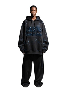 Sudadera con Capucha de Felpa Francesa para Hombre, 500 g/m², Personalizada, OEM, Etiqueta Privada, Lavado Ácido, Estilo Urbano - Product Image 1