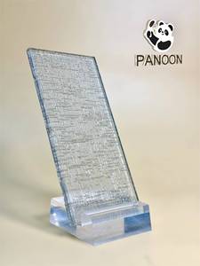 Vidrio Laminado Transparente Moderno con Patrón Cruzado para Escaleras Industriales, Muros Cortina y Aplicaciones de Baño - Garantía de 4 Años - Product Image 5