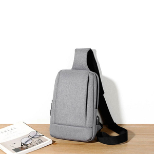 Bolsos de Hombro y Pecho de Cuero Genuino para Hombre, de Lujo y Calidad, Antirrobo, Bandolera de Viaje Unisex - Product Image 2