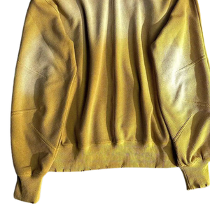 Sudadera con Capucha Extra Grande para Hombre, Estilo Vintage, de Algodón y Felpa, con Efecto Desgastado por el Sol, Venta al Por Mayor - Product Image 5