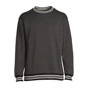 เสื้อสเวตเชิ้ตคอกลมสีพื้นแบบสั่งทำพิเศษสำหรับผู้ชายไซส์ใหญ่ สไตล์ลำลองทันสมัยสำหรับฤดูหนาว - Product Image 1