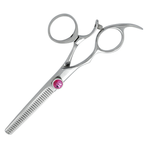 Ciseaux de coiffure en cobalt à dents 30 mm, ciseaux à effiler simples en acier inoxydable, pour usage manuel en salon ou à domicile - Product Image 4