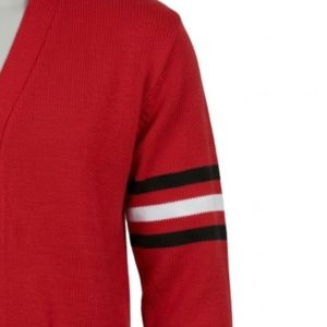 customized CA university Sweater <b>CARDIGAN</b> With Embroidery <b>Chenille</b> Logos 100% Acrylic Knitted HBCU Apparels Greek <b>Cardigan</b> - Product Image 4