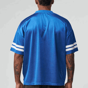Camiseta de Fútbol de Verano para Adultos al por Mayor, Versión para Fanáticos, 100% Poliéster, Secado Rápido, Transpirable, Antibacteriana, Talla Grande, Corte Recto - Product Image 2