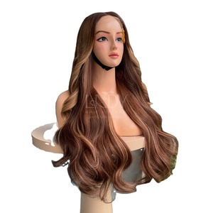 Peluca de Cabello Humano Vietnamita 100% Natural de Alta Calidad, Pelucas con Frente de Encaje, Cabello Ondulado - Product Image 4