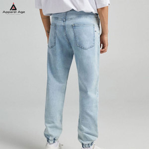 Custom Logo Multi Pockets Men's <b>Jeans</b> Joggers Workout Hot Sale Breathable High Quantity <b>Jeans</b> Joggers - Product Image 2