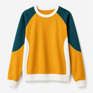 เสื้อสเวตเชิ้ตคอกลมผ้าฝ้าย 100% สำหรับผู้หญิง แขนยาวทรงลำลอง ผ้าฟลีซ พิมพ์ลายโลโก้ด้านหน้า - Product Image 1