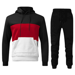 Men's Lightweight <b>Athletic</b> Tracksuit Soft Stretch Performance Jacket and Tapered Jogger Pants for Everyday Sports Wear - Product Image 1
