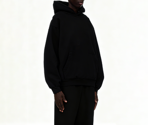 เสื้อฮู้ดดี้โอเวอร์ไซส์ผ้าฝ้ายหนานุ่ม พิมพ์ลายโฟม ประดับเพชรเทียม หนักแน่น สำหรับผู้ชาย สไตล์สตรีทแวร์ ดีไซน์เนอร์ เสื้อฮู้ดดี้ฤดูหนาว - Product Image 5