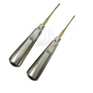 Juego de Elevadores Dentales Manuales Reutilizables de Acero Inoxidable para Uso Clínico Profesional - Product Image 4