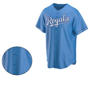 Maillots de baseball et de softball pour hommes adultes, conçus sur mesure, respirants, uniformes imprimés par sublimation, 100% polyester - Product Image 5
